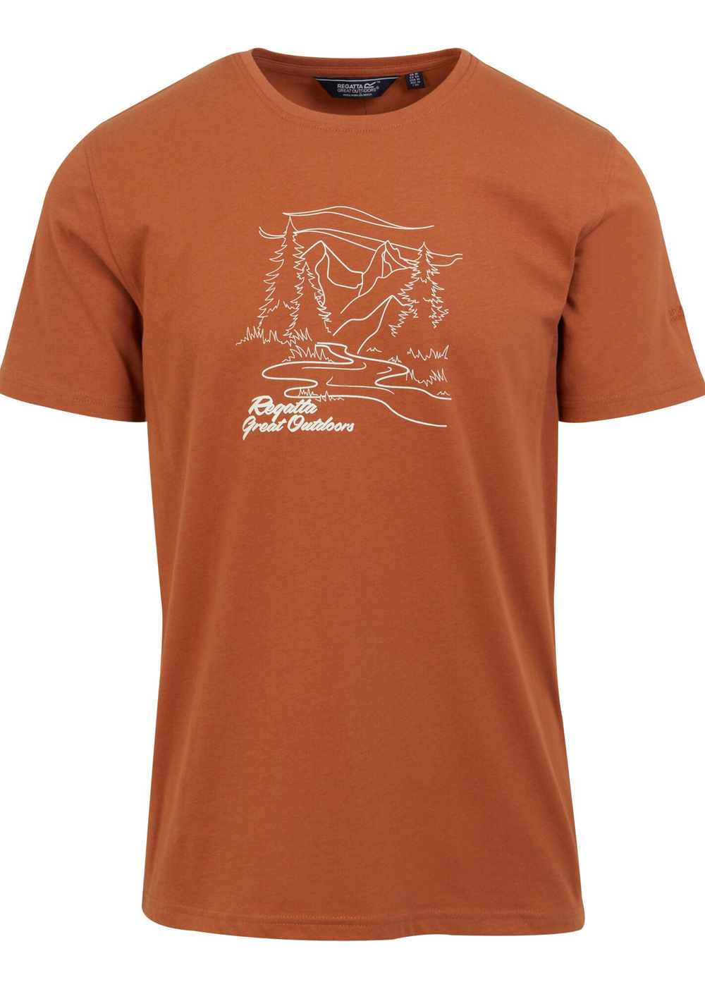 Regatta Orange Cline VIII T-Shirt - M Image 5