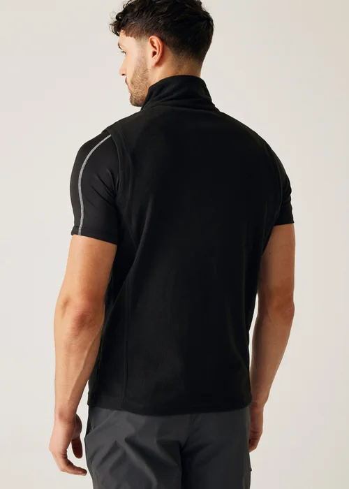 Regatta Black Tobias II Anti-Pill, Symmetry Bodywarmer - L Image 2