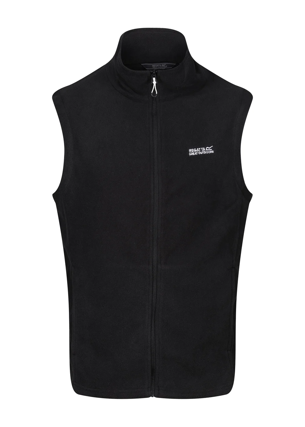 Regatta Black Tobias II Anti-Pill, Symmetry Bodywarmer - L Image 5