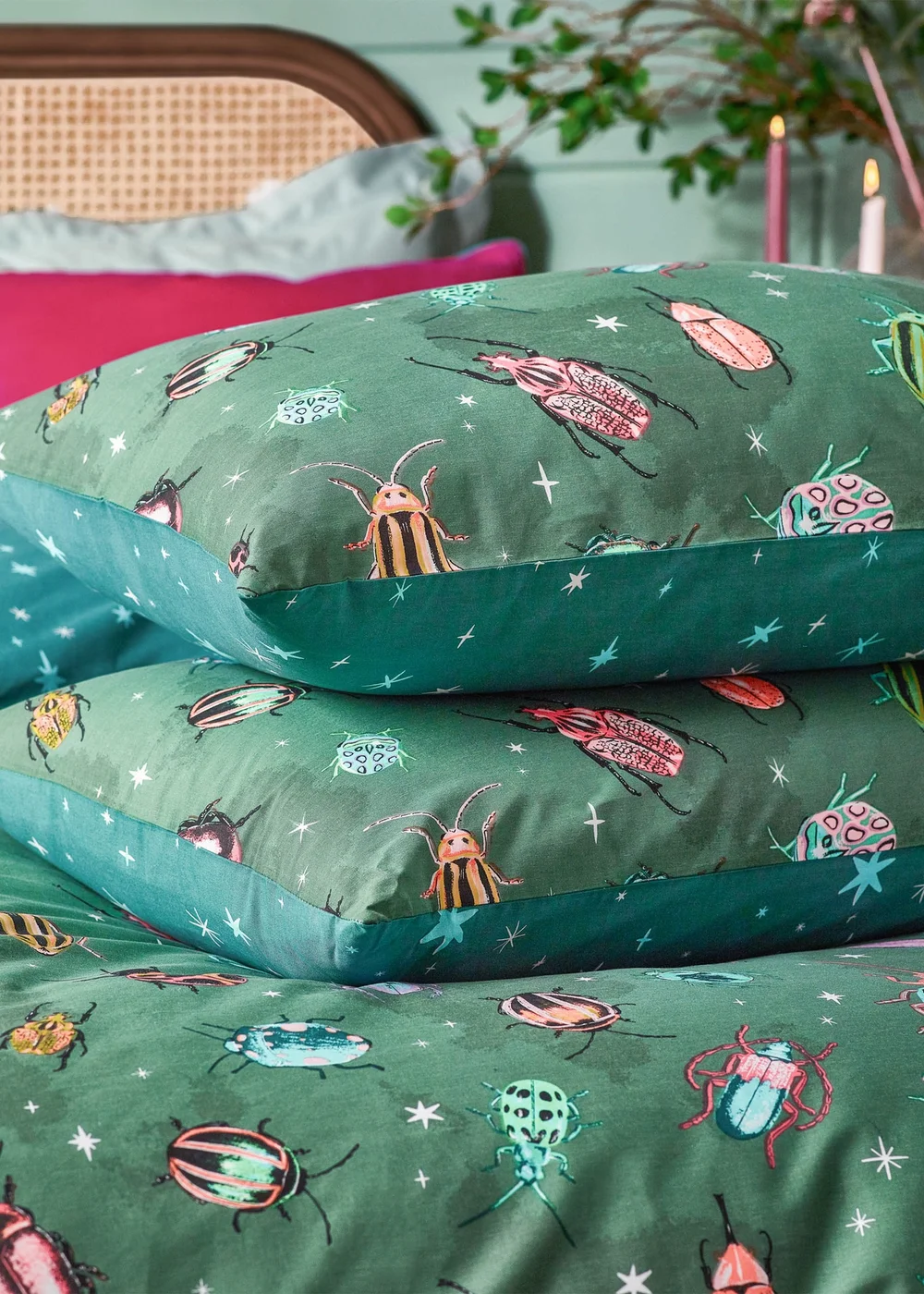 furn. Beetalis Insect Duvet Cover Set - Double Image 3
