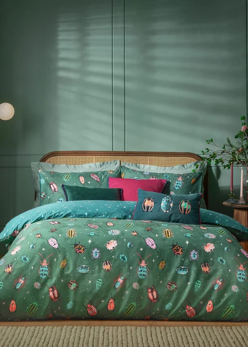 furn. Beetalis Insect Duvet Cover Set - Double Image 1