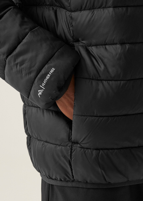 Regatta Black Hooded Marizion Padded Jacket - S Image 5