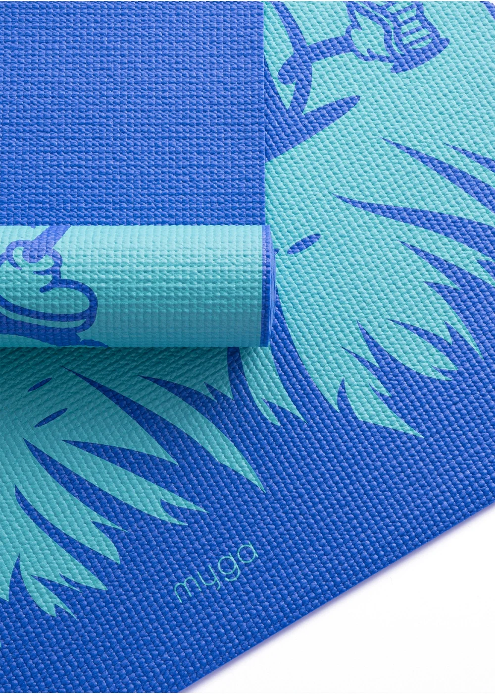 Myga Blue Frenzy Silk Print Childrens Mat - One Size Image 2