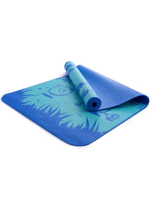 Myga Blue Frenzy Silk Print Childrens Mat - One Size Image 3