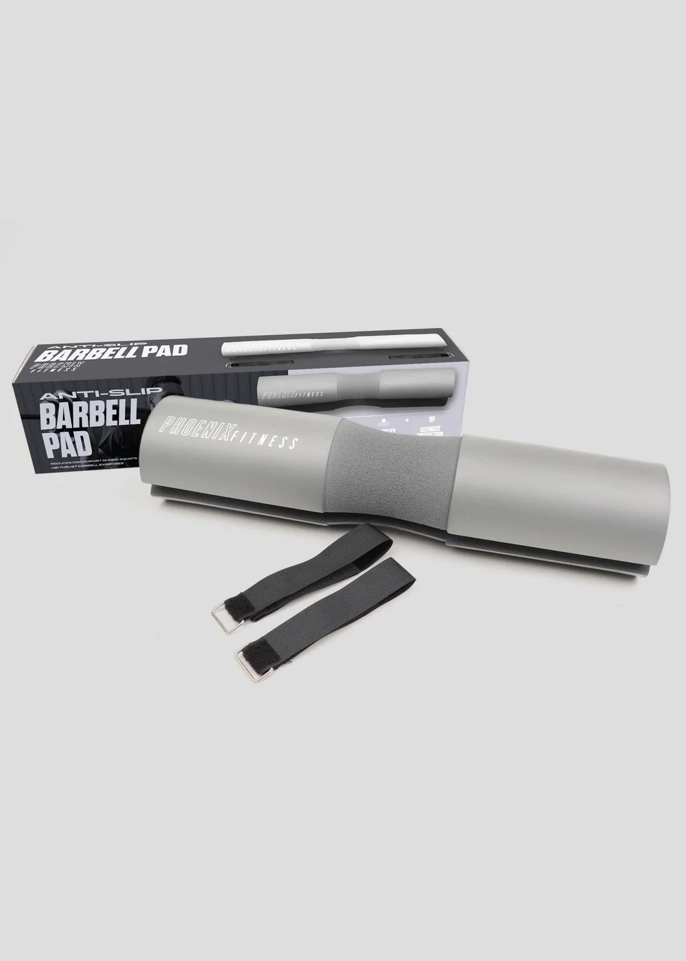 Phoenix Fitness Grey Barbell Pad - One Size Image 2