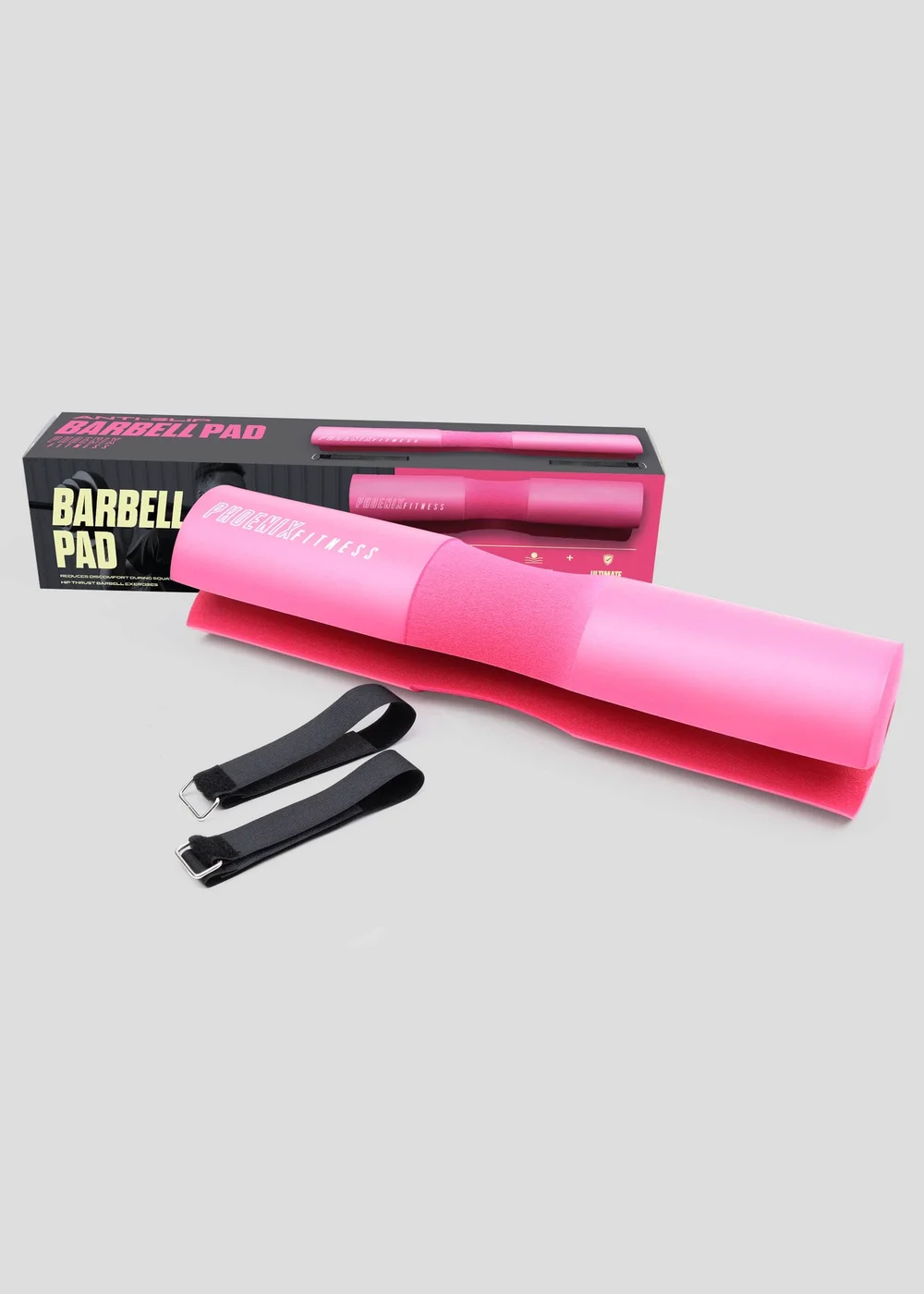 Phoenix Fitness Pink Barbell Pad - One Size Image 2