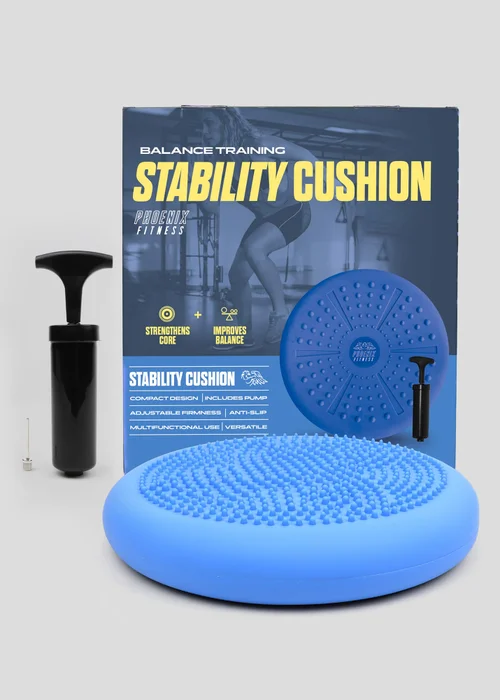 Phoenix Fitness Blue Wobble Cushion - One Size Image 4