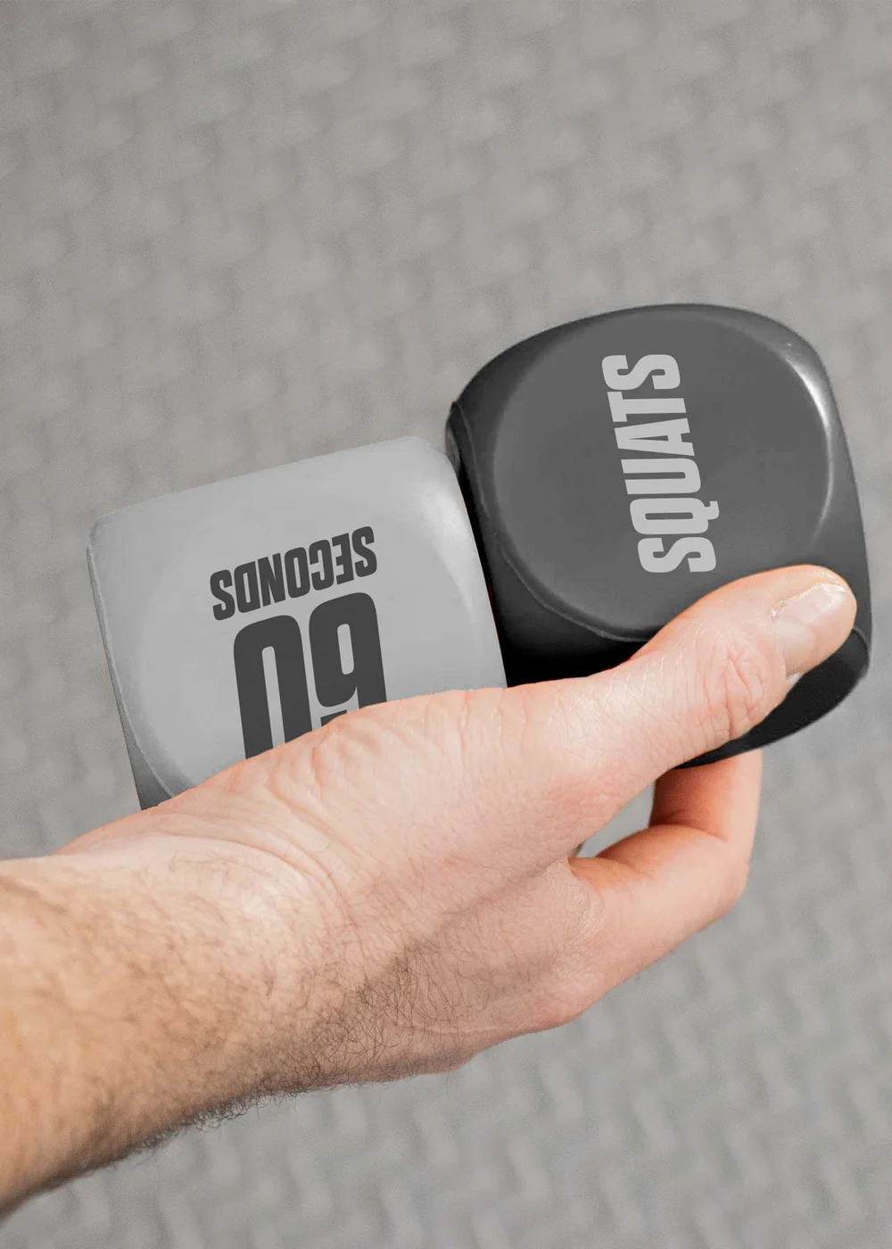 Phoenix Black Fitness Exercise Dice - One Size Image 2