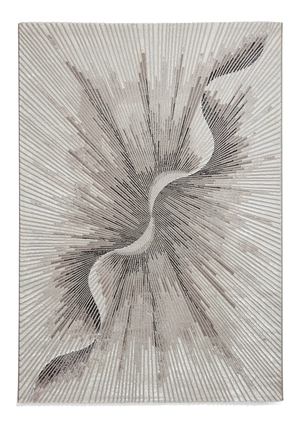Think Rugs Creation Silver Modern Abstract Rug - 120 x 170 Image 2