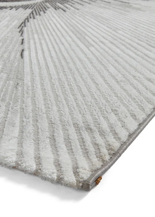 Think Rugs Creation Silver Modern Abstract Rug - 120 x 170 Image 4