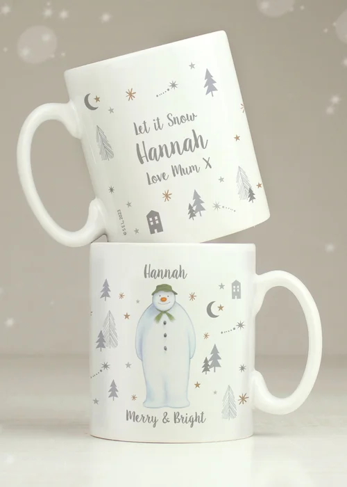 Personalised Memento Company White The Snowman Magical Adventure Mug - One Size Image 3
