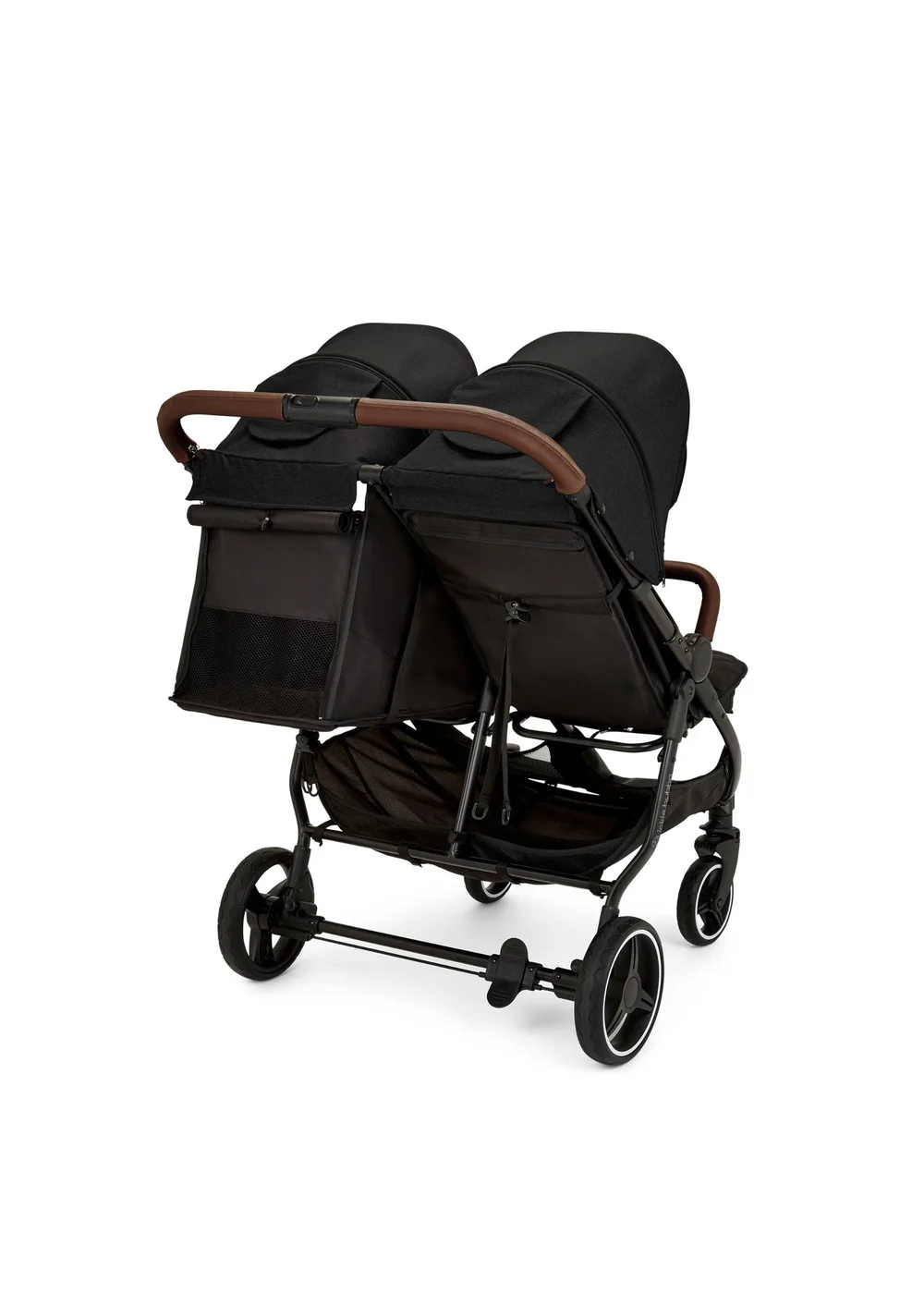 Ickle Bubba Black Venus Double Stroller - One Size Image 3