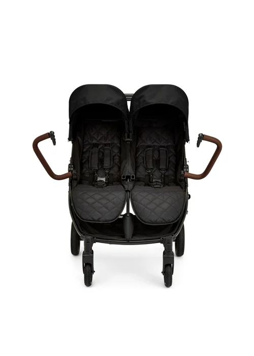 Ickle Bubba Black Venus Double Stroller - One Size Image 4