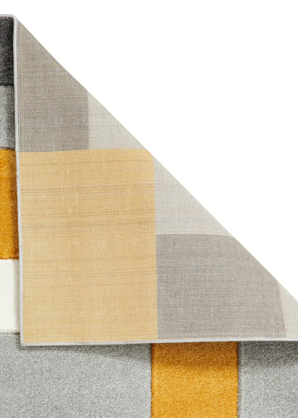 Think Rugs Matrix Yellow Geometric Rug - 80 x 150 Image 3