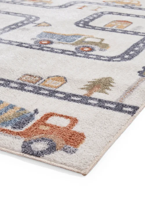 Think Rugs Vida Kids Map Washable Rug - 120 x 170 Image 4