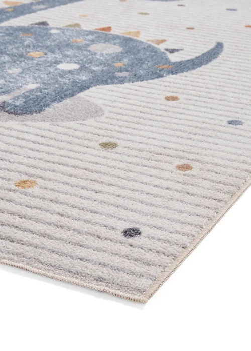 Think Rugs Vida Kids Dinosaur Washable Rug - 120 x 170 Image 4