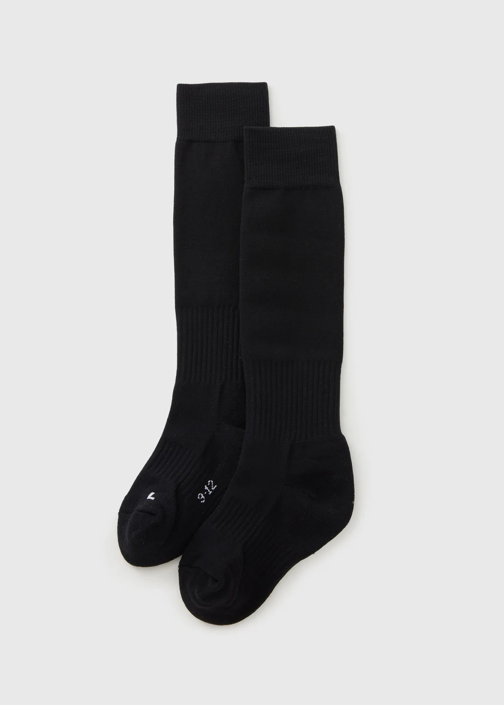 Boys Black Football Socks (Younger 6-Older 6.5) - 6-8.5 Image 1