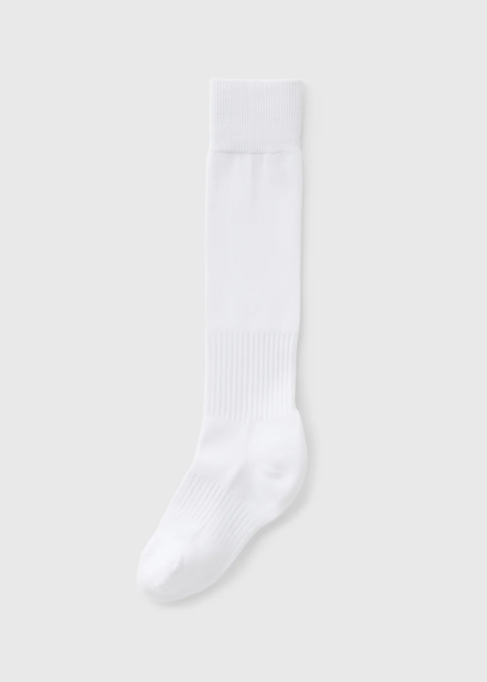 Boys White Football Sock (Younger 6-Older 6.5) - 6-8.5 Image 1