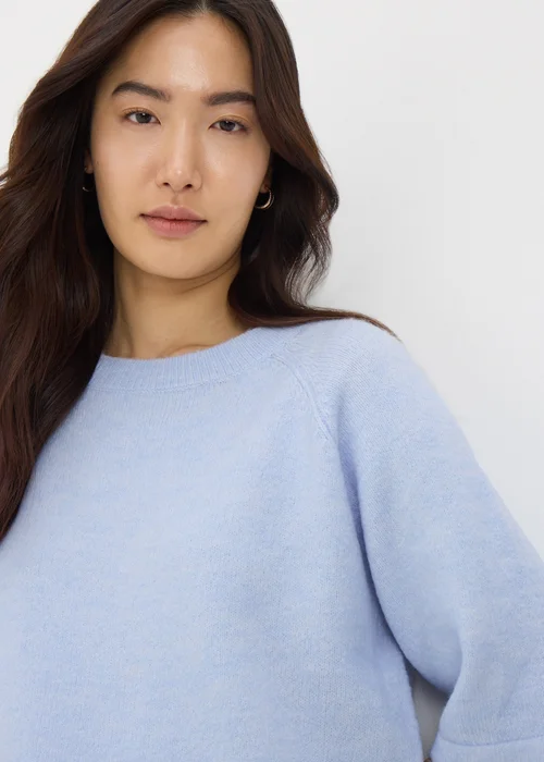 Blue Short Sleeve Jumper - XS Image 3