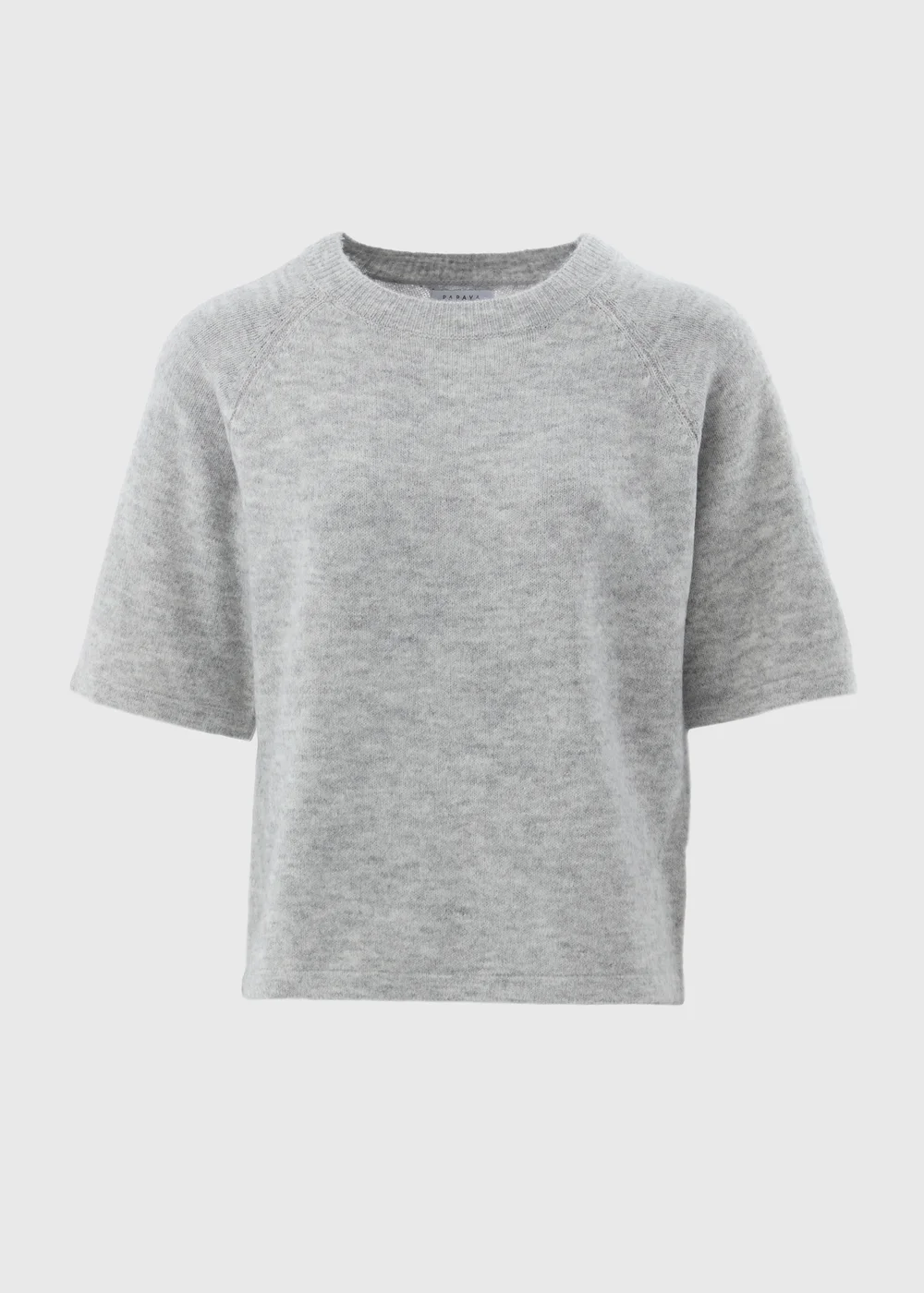 Grey Short Sleeve Jumper - XS Image 4