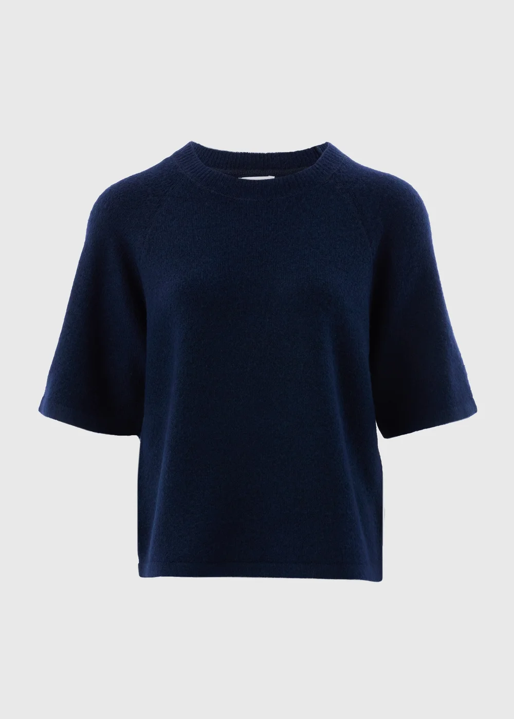 Navy Short Sleeve Jumper - XS Image 3