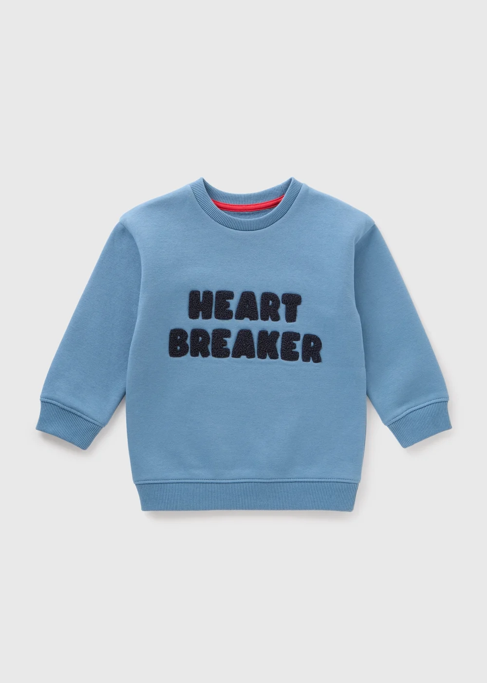 Boys Blue Heart Breaker Sweatshirt (1-7yrs) - 1-1.5 Yrs Image 1