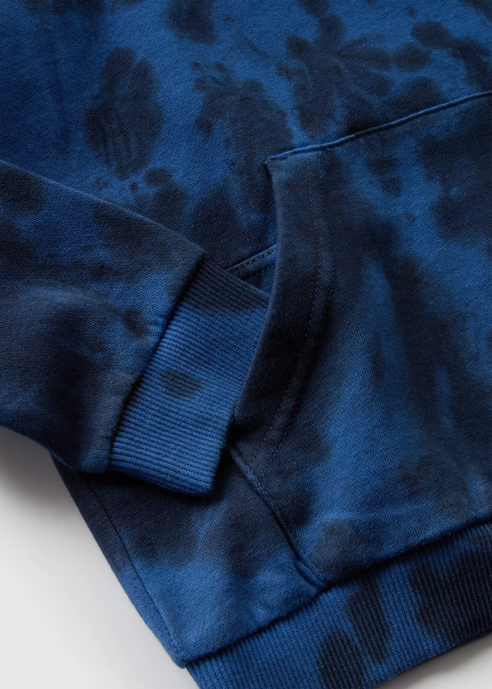 Boys Cobalt Tie Dye Hoodie (7-15yrs) - 7 Yrs Image 2