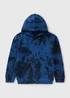 Boys Cobalt Tie Dye Hoodie (7-15yrs) - 7 Yrs Image 1