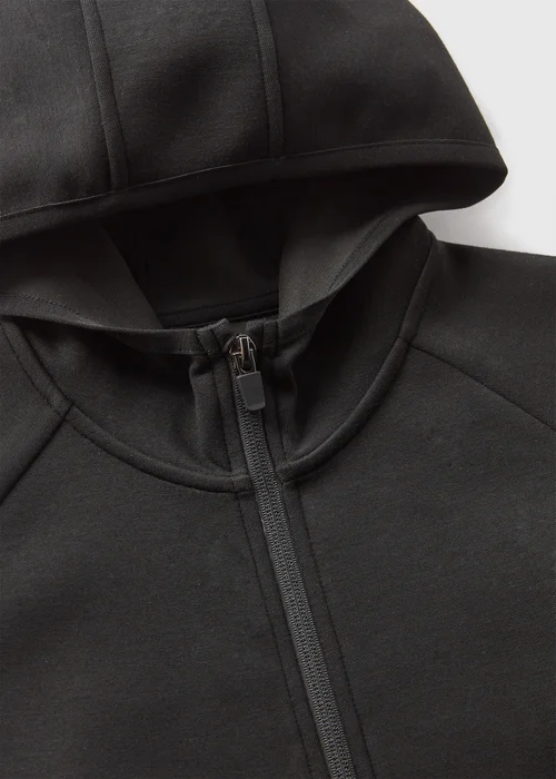 Boys Black Heat Seal Hoodie (7-15yrs) - 7 Yrs Image 2