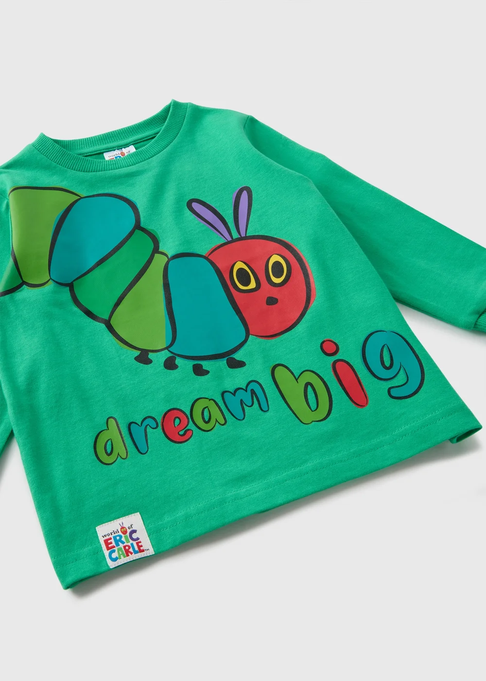 Hungry Caterpillar Kids Green Pyjama Set (1-4yrs) - 1 half year to 2 Image 2