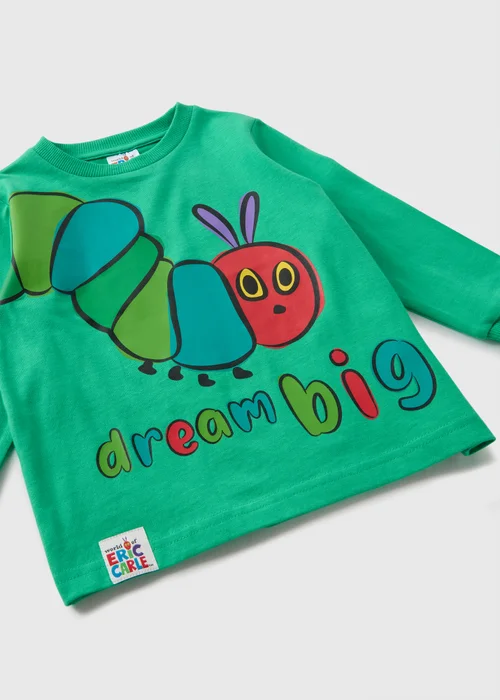 Hungry Caterpillar Kids Green Pyjama Set (1-4yrs) - 1 half year to 2 Image 2