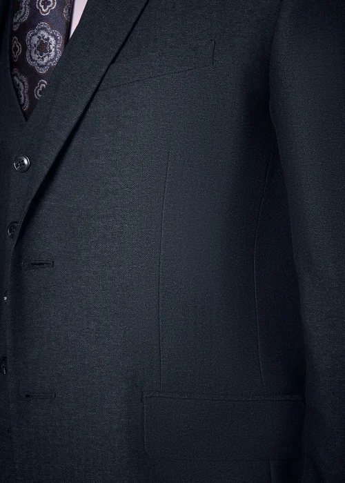 Taylor & Wright Vence Navy Tailored Suit Jacket - 34 Chest Regular Image 3