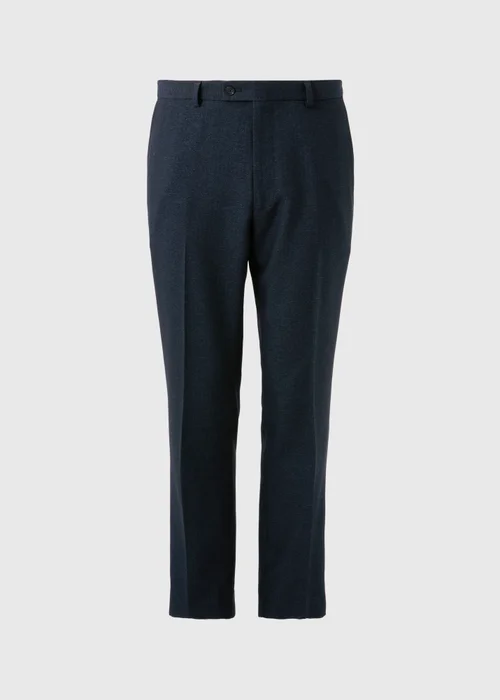 Taylor & Wright Vence Navy Tailored Trousers - 26 Waist 29 Leg Image 5