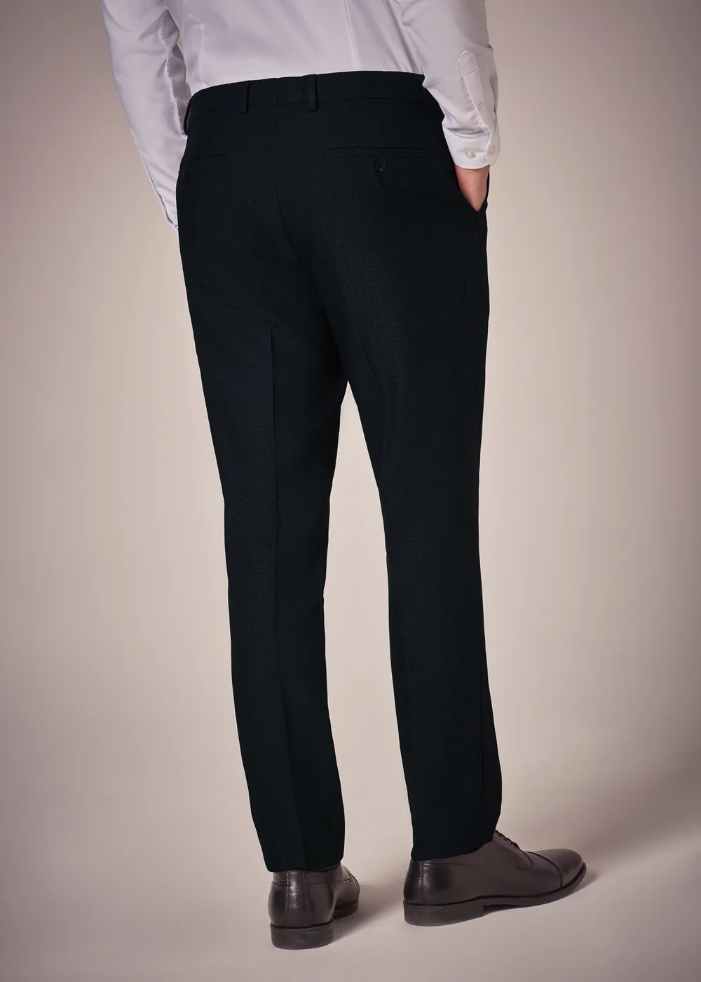 Taylor & Wright Vence Navy Tailored Trousers - 26 Waist 29 Leg Image 2
