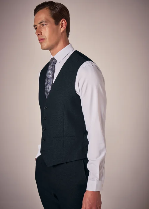 Taylor & Wright Vence Navy Waistcoat - Extra small Image 1