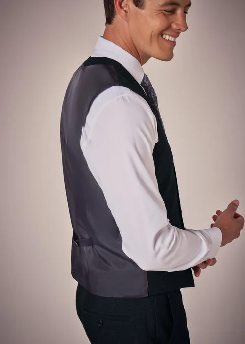 Taylor & Wright Vence Navy Waistcoat - Extra small Image 4