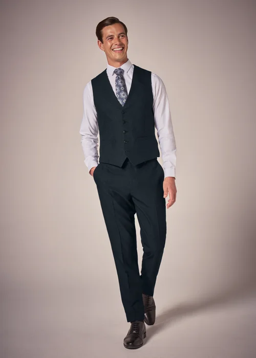 Taylor & Wright Vence Navy Waistcoat - Extra small Image 2