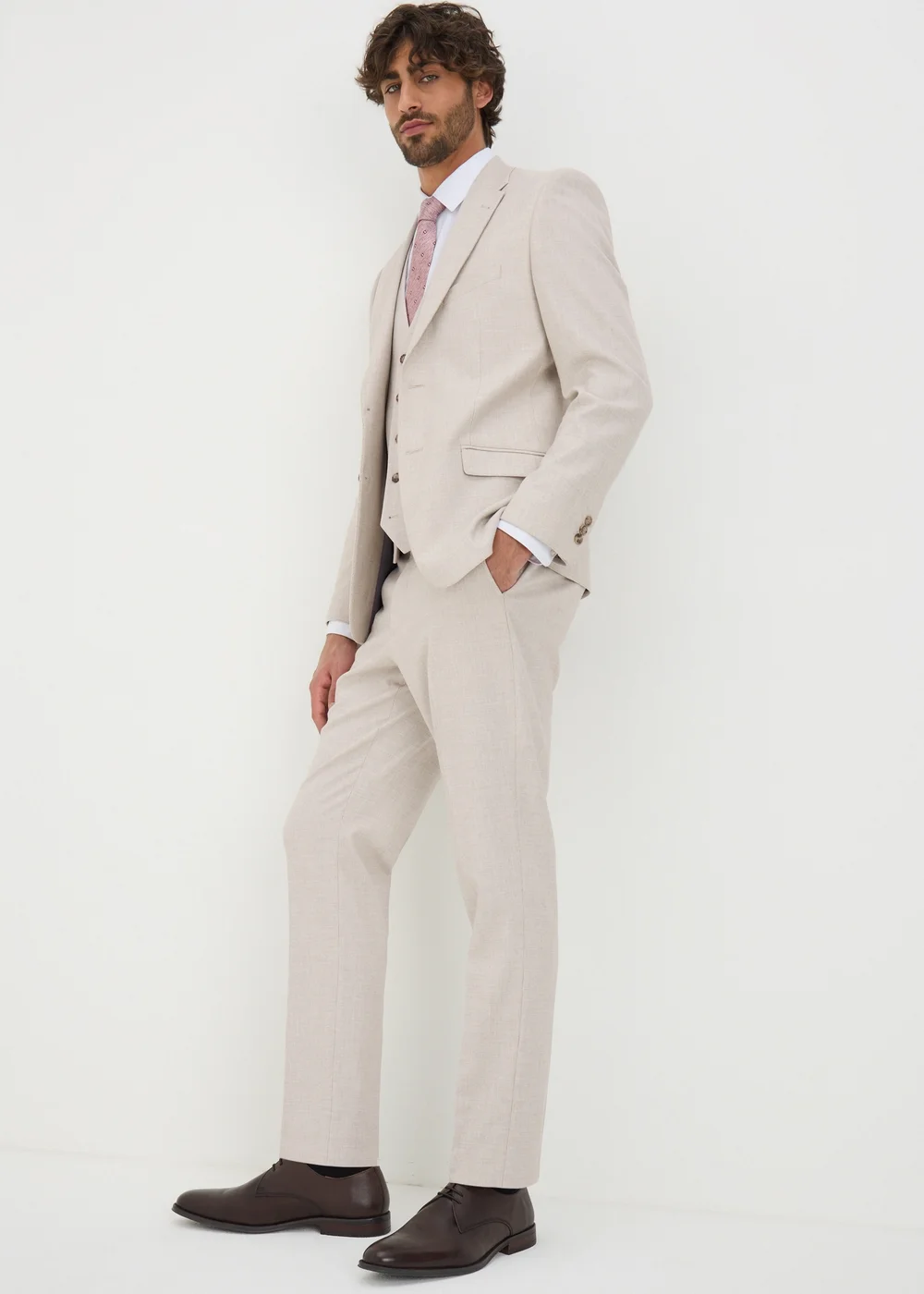Taylor & Wright Monaco Stone Slim Trousers - 26 Waist 29 Leg Image 2