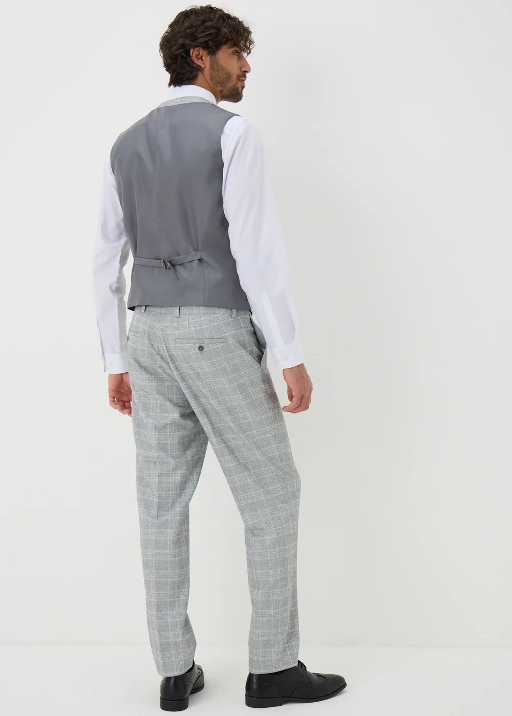 Taylor & Wright Cassis Check Tailored Suit Trousers - 26 Waist 29 Leg Image 2