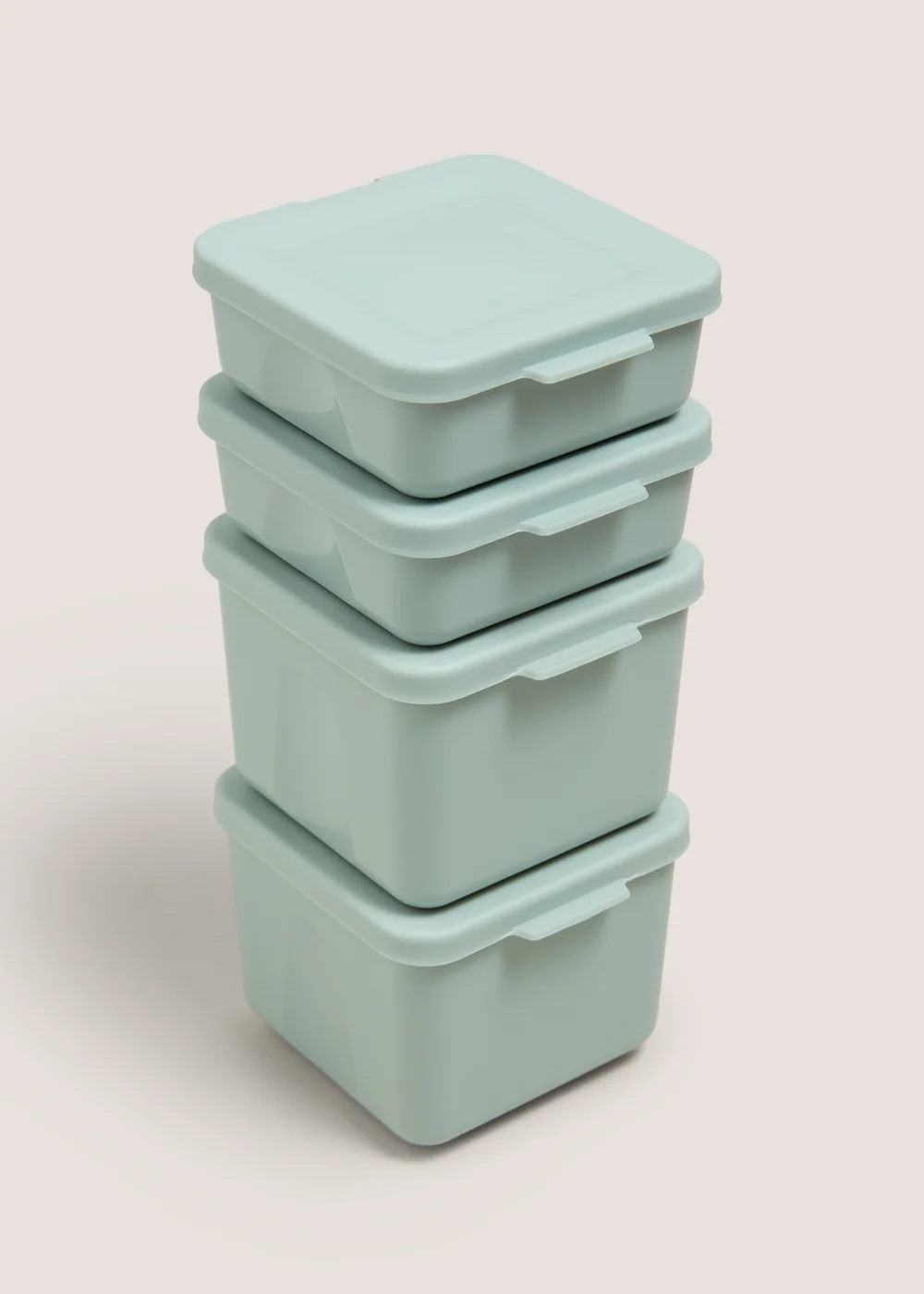 4 Pack Green Snack Pots Image 1