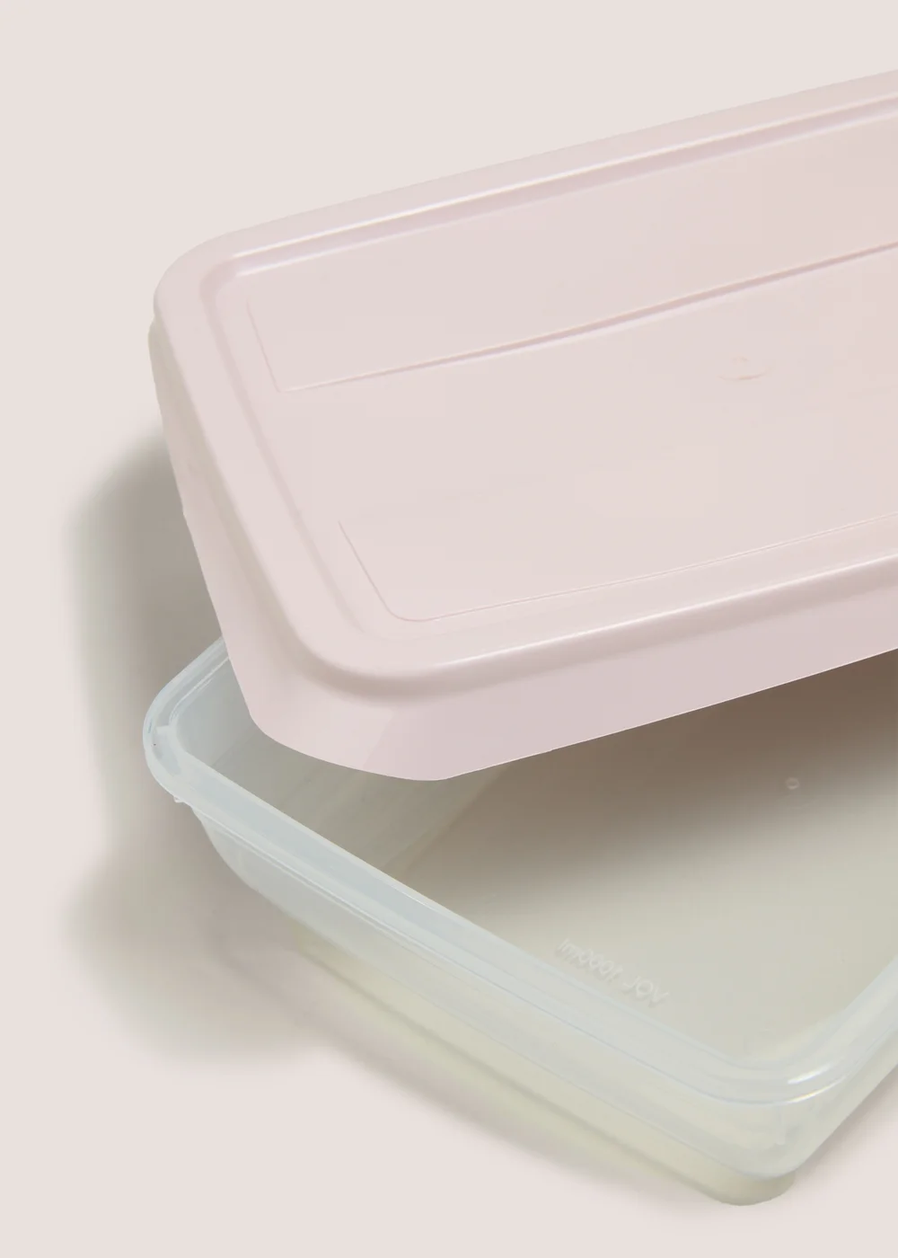 4 Pack Pink Food Containers Image 2
