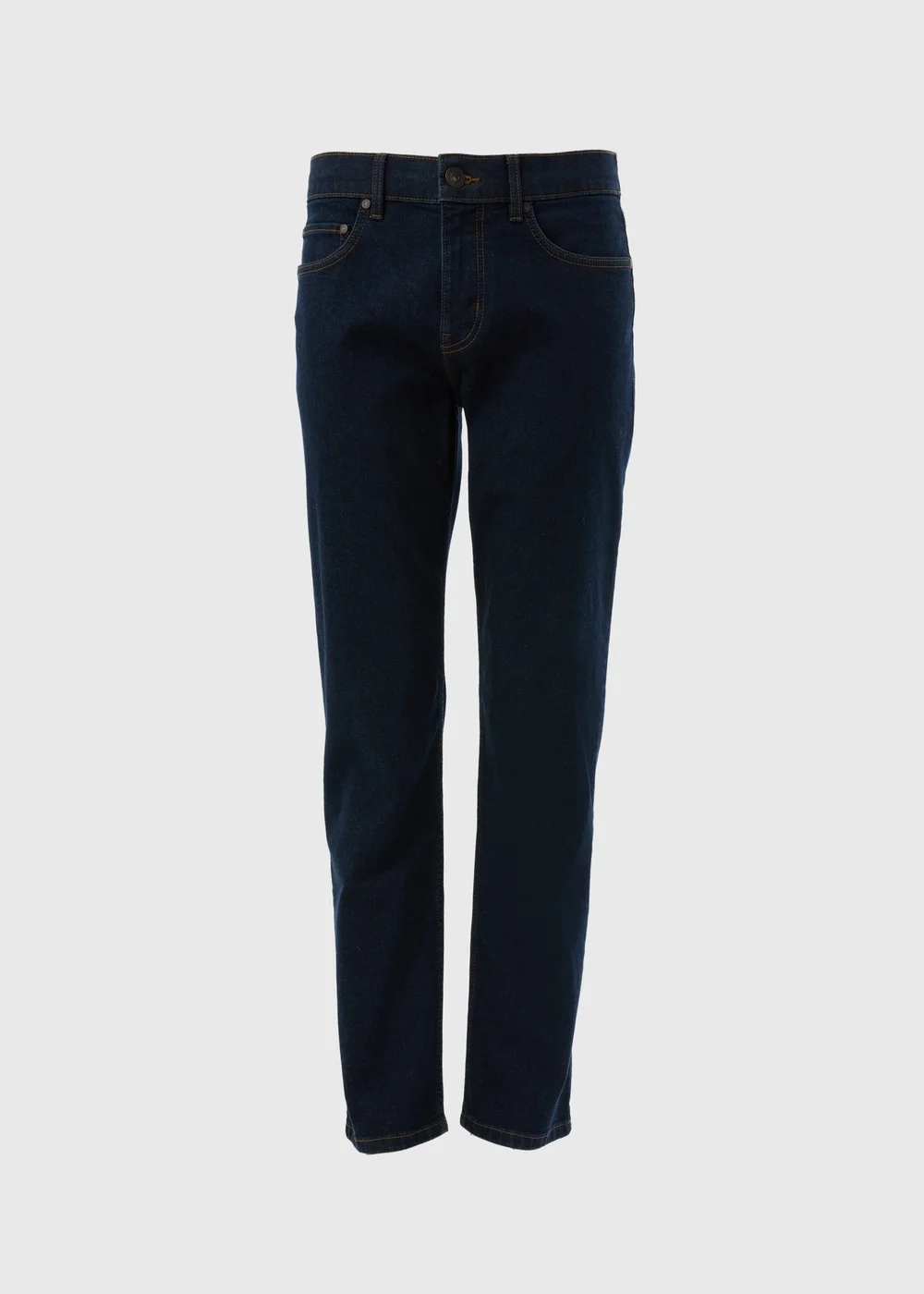 Indigo Straight Fit Jeans - 34 Waist Short Image 4