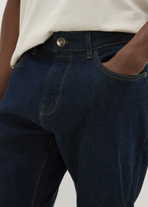 Indigo Slim Fit Jeans - 30 R Image 3