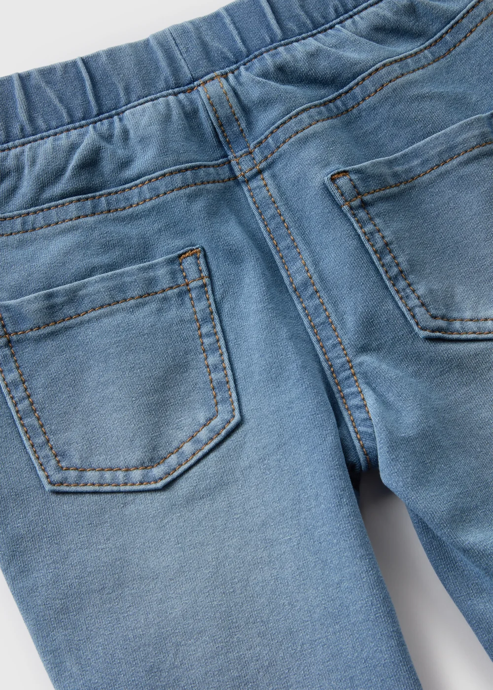 Girls Light Wash Jeggings (1-7yrs) - 1 half year to 2 Image 2