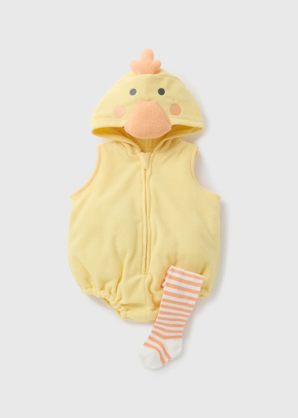 Baby Yellow Chick Dress Up Suit Set (Newborn-23mths) - 0-3 months Image 1