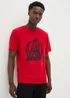 Avengers Red Logo T-Shirt - S Image 1