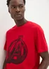 Avengers Red Logo T-Shirt - S Image 2
