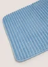 Blue Memory Foam Bathmat Image 2