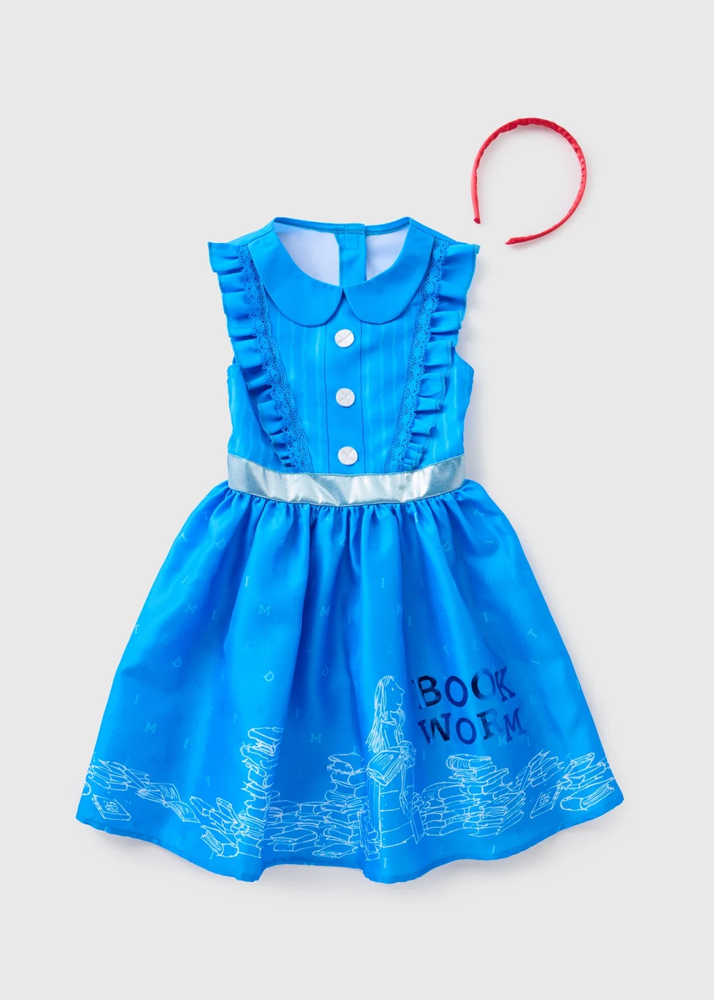 Matilda Kids Blue Costume (3-10yrs) - 3-4 Yrs | Matalan Matilda Kids Blue Costume (3-10yrs) - 3-4 Yrs | Matalan