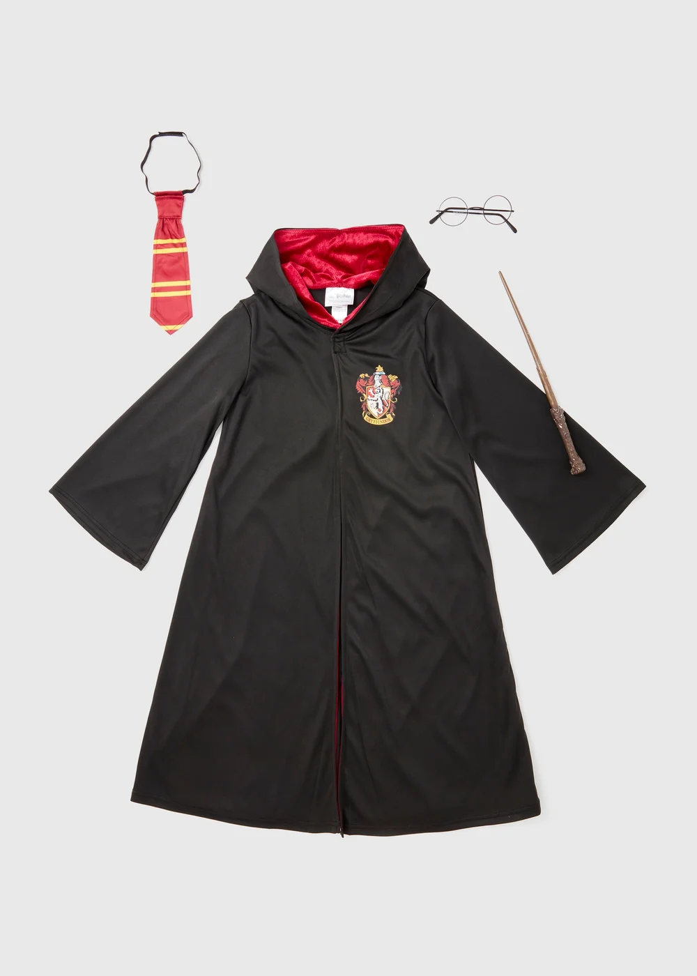 Harry Potter Kids Black Costume (5-12yrs) - 5-6 Yrs Image 1